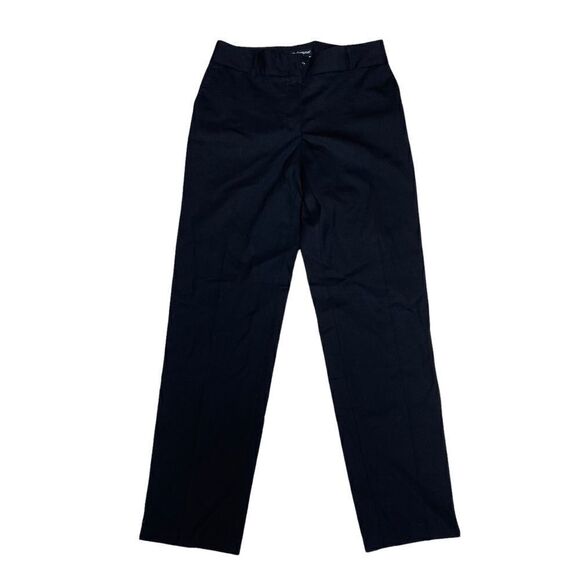Dolce & Gabbana Women's Wool Pants Size 42 US 6 Black Stretchy Trouser - Picture 1 of 5